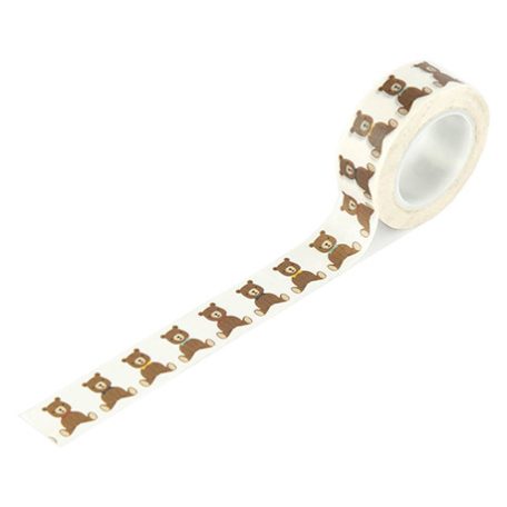 Echo Park Baby On Board - Boy My Sweet Teddy Bear Dekorációs ragasztószalag Washi Tape (1 db)