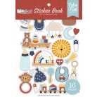 Echo Park Baby On Board - Boy Matrica készlet Sticker Book (16 ív)
