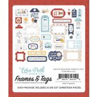 Echo Park Baby On Board - Boy Kivágatok Frames & Tags (1 csomag)