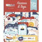 Echo Park Baby On Board - Boy Kivágatok Frames & Tags (1 csomag)