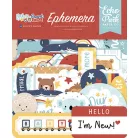 Echo Park Baby On Board - Boy Kivágatok Ephemera (1 csomag)