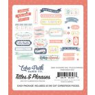 Echo Park Baby On Board - Girl Kivágatok Titles & Phrases (1 csomag)