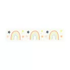 Echo Park Baby On Board - Girl Rainbows And Stars Dekorációs ragasztószalag Washi Tape (1 db)