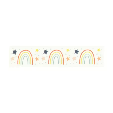 Echo Park Baby On Board - Girl Rainbows And Stars Dekorációs ragasztószalag Washi Tape (1 db)