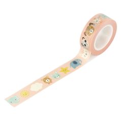   Echo Park Baby On Board - Girl New Arrival Animals Dekorációs ragasztószalag Washi Tape (1 db)