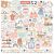 Echo Park Baby On Board - Girl Matrica 12" (30 cm) Cardstock Stickers (1 ív)