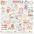 Echo Park Baby On Board - Girl Matrica 12" (30 cm) Cardstock Stickers (1 ív)