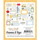 Echo Park The House At Pooh Corner Kivágatok Frames & Tags (1 csomag)