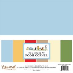   Echo Park The House At Pooh Corner Papírkészlet 12" (30 cm) Coordinating Solids Paper Pack (6 lap)