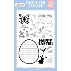   Echo Park Bunnies And Baskets Eggstra Special Szilikonbélyegző Clear Stamps (1 db)