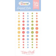   Echo Park Bunnies And Baskets Díszítőelem Enamel Dots (1 csomag)