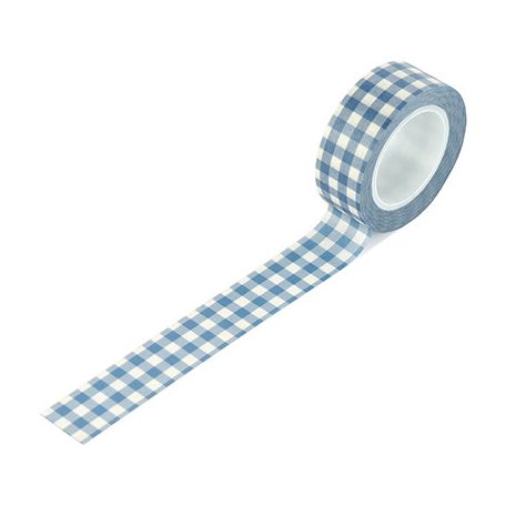 Echo Park Bunnies And Baskets Hoppy Day Gingham Dekorációs ragasztószalag Washi Tape (1 db)