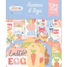 Echo Park Bunnies And Baskets Kivágatok Frames & Tags (1 csomag)