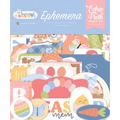 Echo Park Bunnies And Baskets Kivágatok Ephemera (1 csomag)