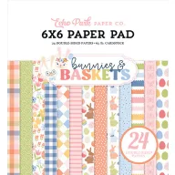   Echo Park Bunnies And Baskets Scrapbook papírkészlet 6" (15 cm) Paper Pack (24 lap)