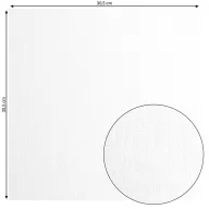   100 ív Scrapbook alapkarton Texturált felületű - 12" (30 cm) - white - fehér - Cardstock texture