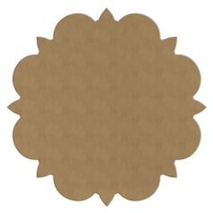 AladinE Mandala MDF Alap 30 cm - 1 - Dot painting (1 db)