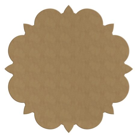 AladinE Mandala MDF Alap 30 cm - 1 - Dot painting (1 db)