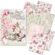   Ciao Bella Timeless Moments Rizspapír A5  Rice Paper Mix (8 ív)