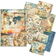 Ciao Bella Wanderlust Rizspapír A5  Rice Paper Mix (8 ív)