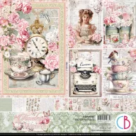  Ciao Bella Timeless Moments Scrapbook papírkészlet 12" (30 cm) Paper Pad (12 ív)