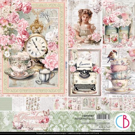Ciao Bella Timeless Moments Scrapbook papírkészlet 12" (30 cm) Paper Pad (12 ív)