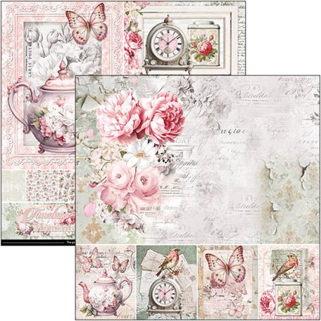 Ciao Bella Timeless Moments Scrapbook papírkészlet 8" (20 cm) Paper Pad (12 ív)