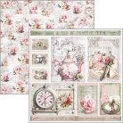 Ciao Bella Timeless Moments Scrapbook papírkészlet 12" (30 cm) Patterns Pad (8 ív)