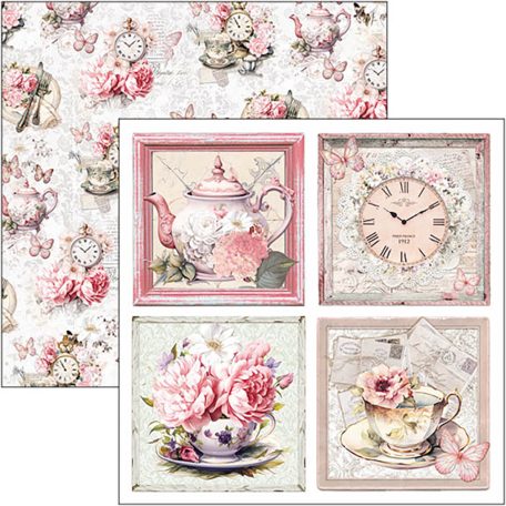 Ciao Bella Timeless Moments Scrapbook papírkészlet 12" (30 cm) Patterns Pad (8 ív)