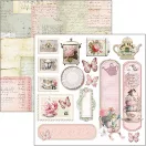 Ciao Bella Timeless Moments Kivágóív készlet 6" (15 cm) Fussy Cut Pad (24 ív)