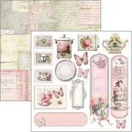   Ciao Bella Timeless Moments Kivágóív készlet 6" (15 cm) Fussy Cut Pad (24 ív)