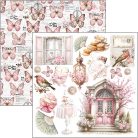 Ciao Bella Timeless Moments Kivágóív készlet 6" (15 cm) Fussy Cut Pad (24 ív)