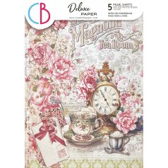   Ciao Bella Timeless Moments Papírkészlet A4 Deluxe Paper Pearl (5 ív)