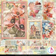   Ciao Bella Majestic Dream Scrapbook papírkészlet 12" (30 cm) Paper Pad (12 ív)
