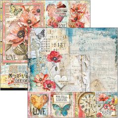   Ciao Bella Majestic Dream Scrapbook papírkészlet 12" (30 cm) Paper Pad (12 ív)