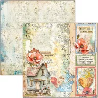   Ciao Bella Majestic Dream Scrapbook papírkészlet 8" (20 cm) Paper Pad (12 ív)