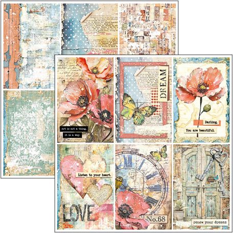 Ciao Bella Majestic Dream Scrapbook papírkészlet 8" (20 cm) Paper Pad (12 ív)
