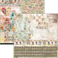   Ciao Bella Majestic Dream Scrapbook papírkészlet 12" (30 cm) Patterns Pad (8 ív)