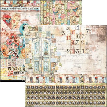 Ciao Bella Majestic Dream Scrapbook papírkészlet 12" (30 cm) Patterns Pad (8 ív)