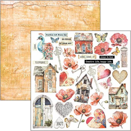 Ciao Bella Majestic Dream Scrapbook papírkészlet 12" (30 cm) Patterns Pad (8 ív)