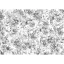Ciao Bella Bohemian Flowers  Selyempapír 69x49cm  Tissue Paper (1 ív)