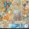 Ciao Bella Esprit de Voyage Scrapbook papírkészlet 12" (30 cm) Paper Pad (12 ív)