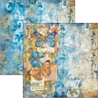   Ciao Bella Esprit de Voyage Scrapbook papírkészlet 12" (30 cm) Paper Pad (12 ív)
