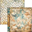 Ciao Bella Esprit de Voyage Scrapbook papírkészlet 12" (30 cm) Paper Pad (12 ív)