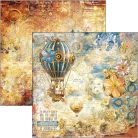 Ciao Bella Esprit de Voyage Scrapbook papírkészlet 12" (30 cm) Paper Pad (12 ív)