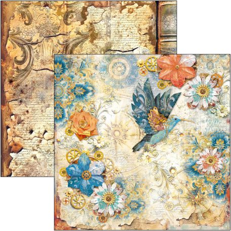 Ciao Bella Esprit de Voyage Scrapbook papírkészlet 8" (20 cm) Paper Pad (12 ív)