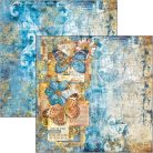 Ciao Bella Esprit de Voyage Scrapbook papírkészlet 8" (20 cm) Paper Pad (12 ív)