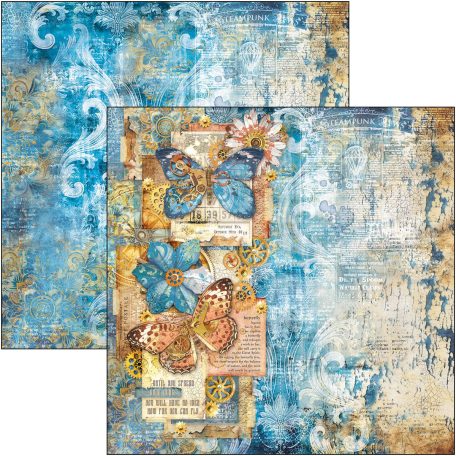 Ciao Bella Esprit de Voyage Scrapbook papírkészlet 8" (20 cm) Paper Pad (12 ív)