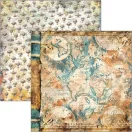 Ciao Bella Esprit de Voyage Scrapbook papírkészlet 8" (20 cm) Paper Pad (12 ív)