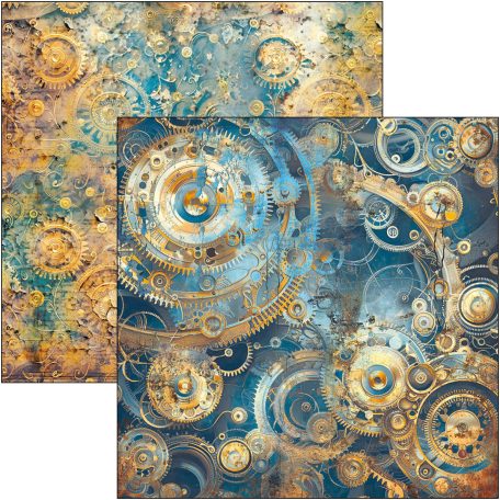 Ciao Bella Esprit de Voyage Scrapbook papírkészlet 8" (20 cm) Paper Pad (12 ív)